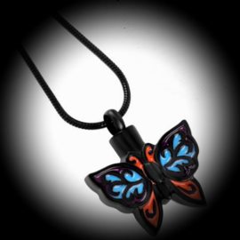 Ashanger gekleurde vlinder