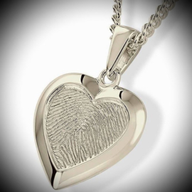 Fingerprint hanger goud & zilver