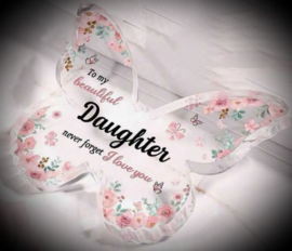 Gedenk vlinder | to my daughter