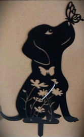Hond grafdecoratie tuin