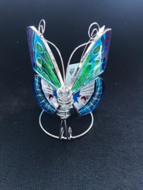 Tiffany Tealightholder vlinder set