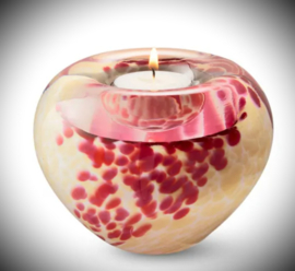 As houder tealight met kaarsje