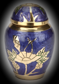 set urn met mini urn indigo blue