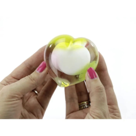 Gedenkhouder voor 8cm glazen hart mini urn