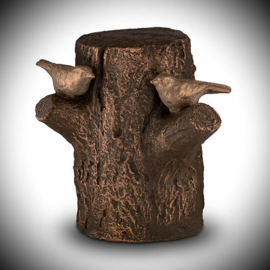 Keramische Urn brons "Tree of life"