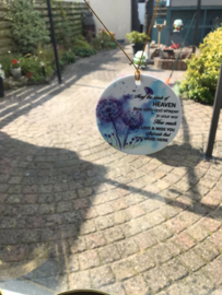 Kerstboom hanger overleden dierbare