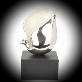 Urn voor buiten "Duif sculpture"