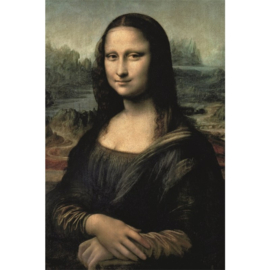 80 x 120 cm - Dibond schilderij - Mona Lisa - aluminium schilderij - aluart - exclusieve collectie