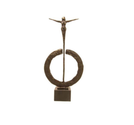 Beeld brons - sculptuur - figuur - outshine - 41 cm hoog - Martinique