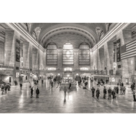 80 x 120 cm - Dibond schilderij - Grand Central - NYC - aluminium schilderij - aluart - exclusieve collectie
