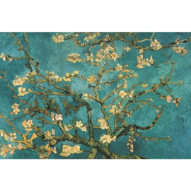 120 x 80 cm - Dibond schilderij - Amandelbloesem - Vincent van Gogh - aluminium schilderij - aluart - exclusieve collectie