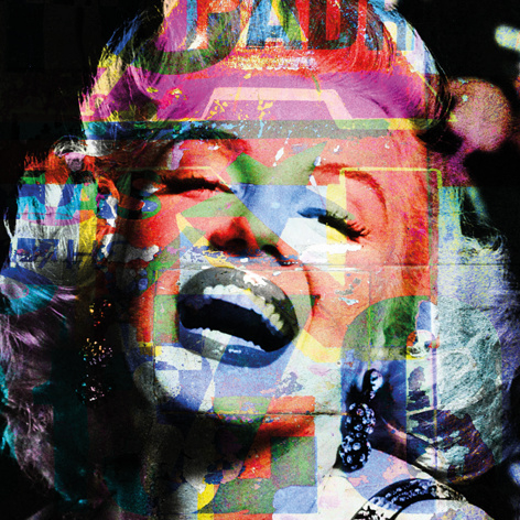 Schilderij Dibond - Marilyn Monroe Trendy kunst