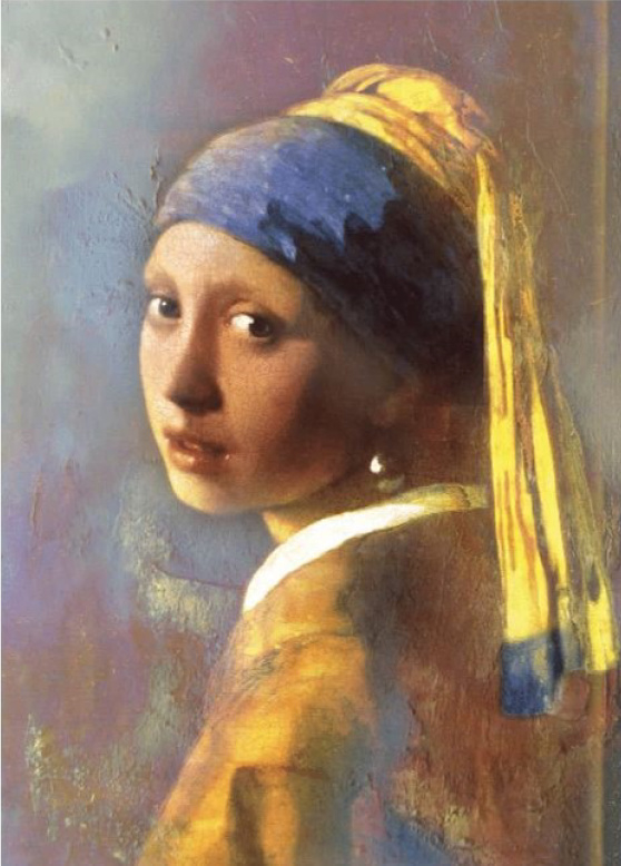 80 x 120  cm - Plexiglas schilderij - Meisje met de Parel - Vermeer - klassieke kunst afbeelding op acryl - oude meesters!