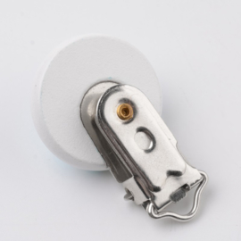 speenclip dots lichtblauw