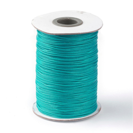 ruim 70 meter hotwax waxkoord 1mm turquoise