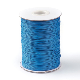 ruim 70 meter HOT waxkoord 1mm royal blauw