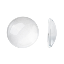 C210- 10 stuks plakstenen transparant glas 18mm