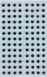 CE802603/1932- 104 stuks zelfklevende wiebeloogjes van 8mm