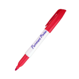 310400/0011- Collall krimpie dinkie permanent marker rood