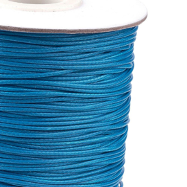 ruim 70 meter HOT waxkoord 1mm royal blauw