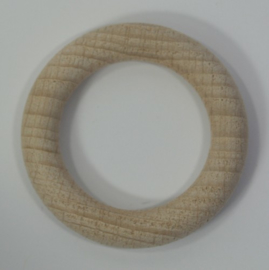 blank houten ring van 56mm doorsnee
