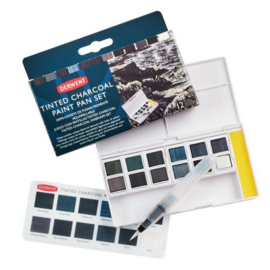 325016/5872- Derwent Tinted Charcoal Paint Pan sets