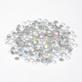 100 kristalsteentjes SS16 4mm crystal AB