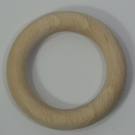 blank houten ring van 85mm doorsnee