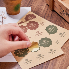 stickervel 'handmade for you' - craft paper