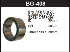 Airco Compressor Lager 35x50x20