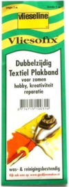 Vlieseline  Dubbelzijdig textiel plakband