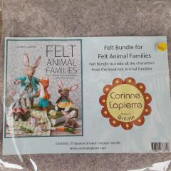 Felt Animal Families