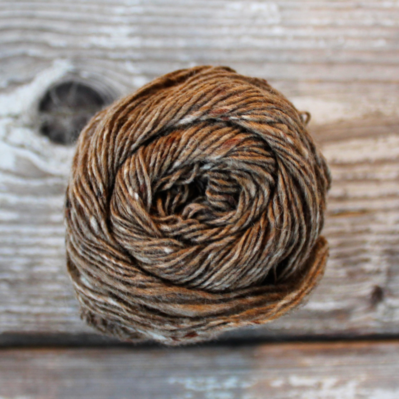 Donegal Tweed - kleur 39 licht bruin