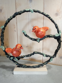 Twee vogeltjes op tak Donderdagavond 18 September 19:00