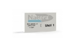 Nacera Shell 1 Zirconium, Semi-Translucent white