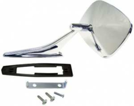 Exterior Mirror Kit (Replacement Type) Left side  1967-72