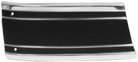 Lower Fender Trim-Front Right, Black