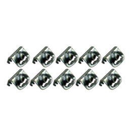 Beaded Window Seal Clips.  Set 10 Pcs 1936-59