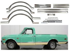 Truck Molding Kit -- Longbed  -- Fleetside  1967-68