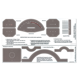 Gauge Decal Kit - Chevrolet  1940-46