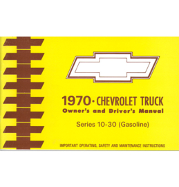 Owners Manual - 1970 Chevrolet