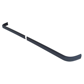 2pc Front Bumper Impact Strip  --  Black --