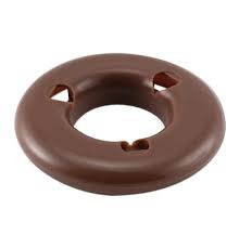 Interior door handle  window crank escutheon   --- Saddle ( Tan)  --- 1967-72