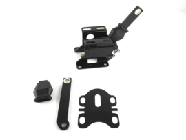 Firewall Booster Bracket --  Black -- 1957-1972