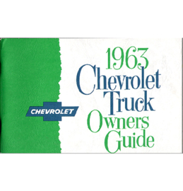 Owners Manual - 1963 Chevrolet