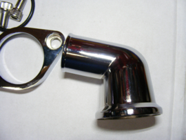 GM/ Chevrolet  15° Aluminum Swivel Water Neck Polished