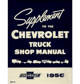 1956  Shop Manual Supplement - Chevrolet
