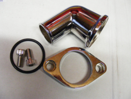 GM/ Chevrolet  15° Aluminum Swivel Water Neck Polished