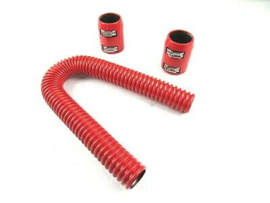 24" Stanless steel Radiator Hose Kit,  RED