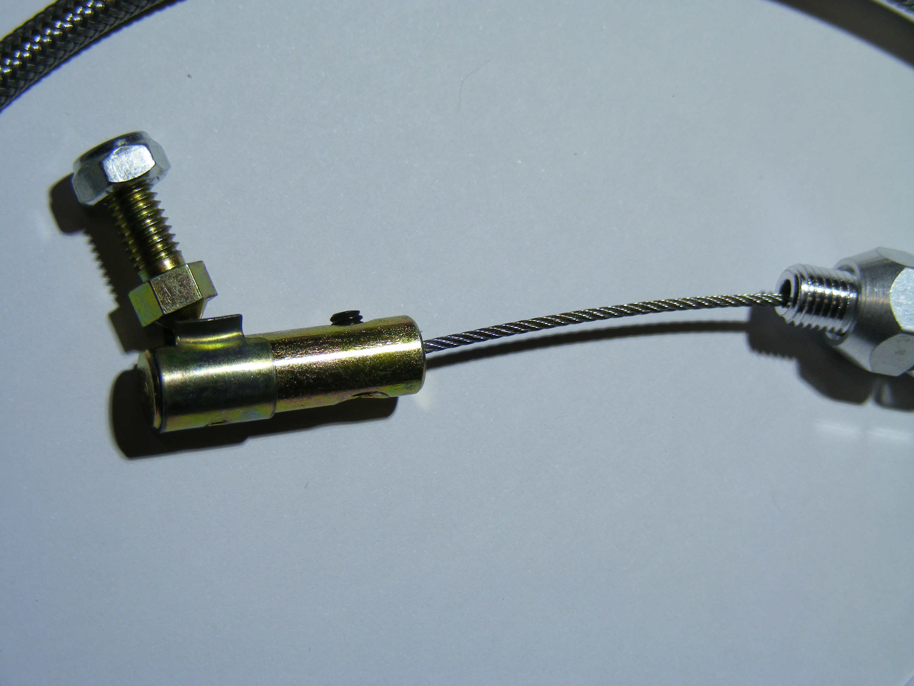 36" Steel Cover Throttle Cable Assembly Kit.